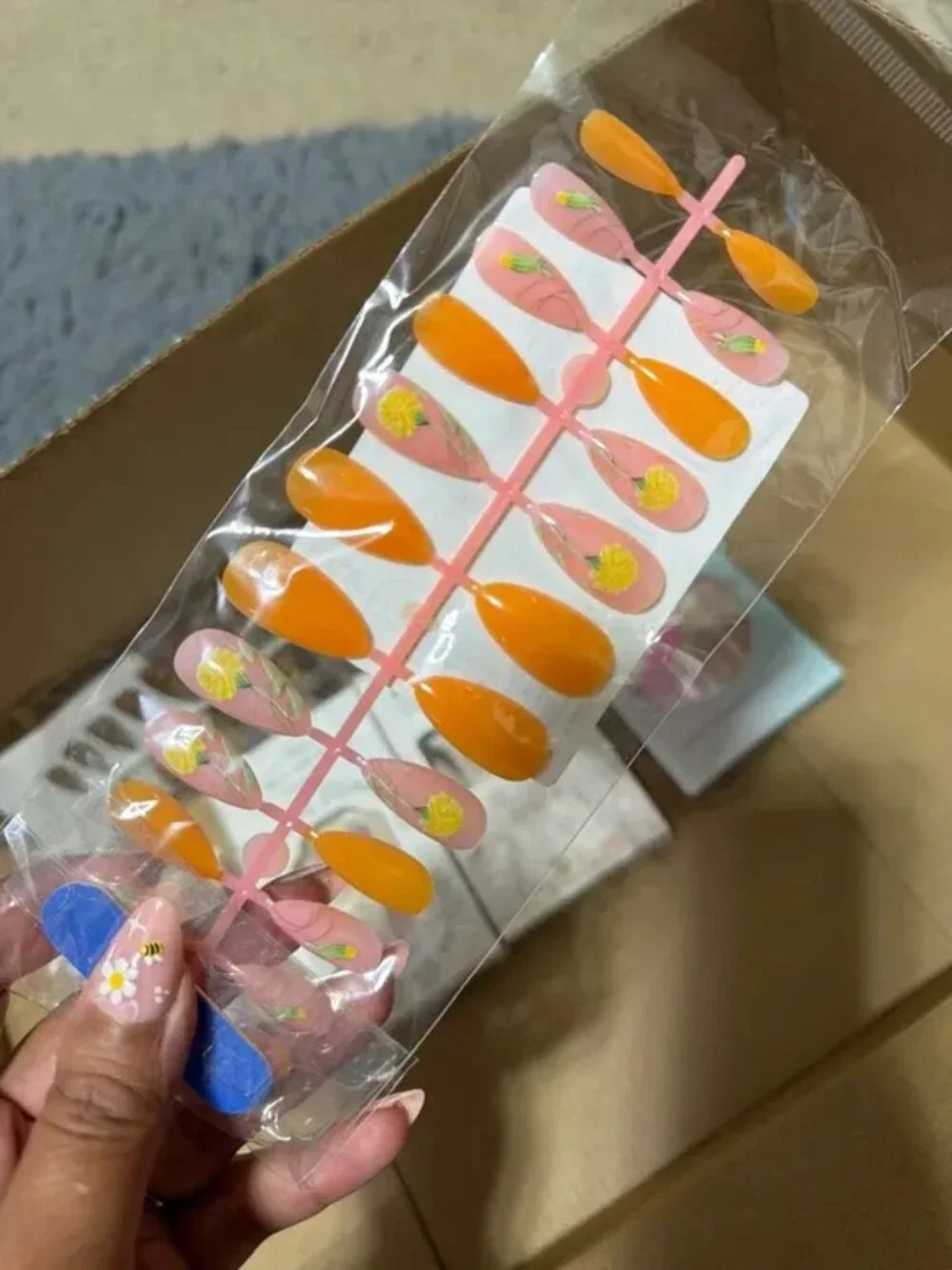 Lot of press on nails 6 sets